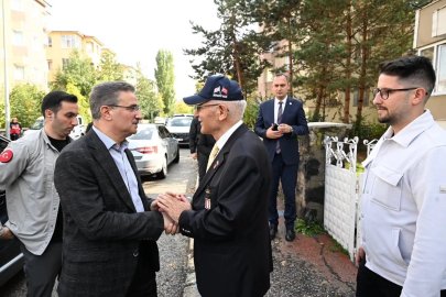 Vali Aydın Baruş’tan Şehit Ailesi ve Kıbrıs Gazisine anlamlı ziyaret
