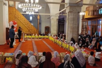 Sinop’ta miniklerin Kur’an-ı Kerim heyecanı
