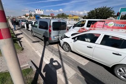 Elazığ’da zincirleme trafik kazası
