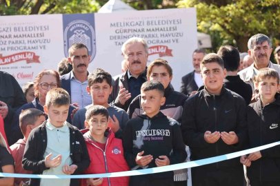Gürpınar’ın park ve havuzu yenilendi
