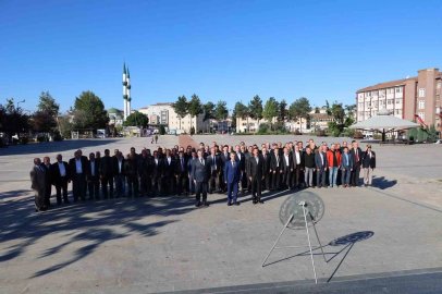 Bafra’da 19 Ekim Muhtarlar Günü kutlandı
