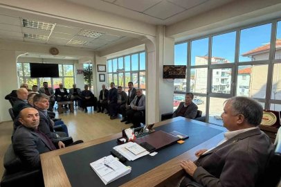 Başkan Pütün muhtarlar ile bir araya geldi
