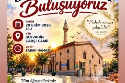 Bolvadin’de Vakti Kuşanmak Projesi devam ediyor
