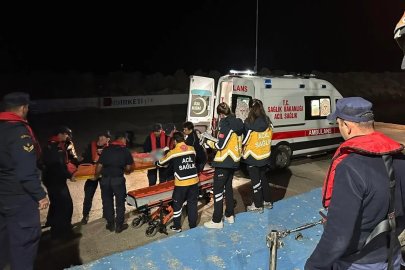 Gökçeada rahatsızlanan vatandaş Sahil Güvenlik botu ile tahliye edildi
