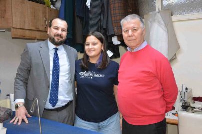 Balıkesir’de üç kuşak aynı dükkanda terzilik yapıyor
