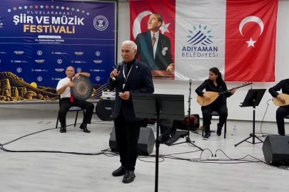 Adıyaman’da uluslararası şiir ve müzik festivali düzenlendi
