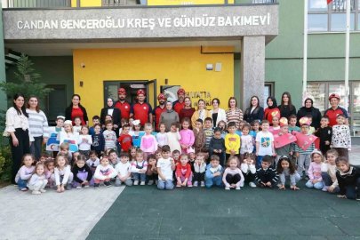 Osmangazi’de kreş öğrencileri afetlere karşı bilinçlendirildi
