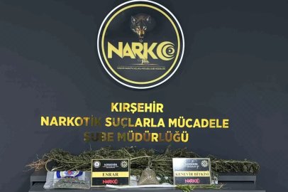 Kırşehir’de uyuşturucu operasyonu: 1 tutuklama
