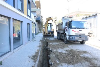 İncirliova Sandıklı Mahallesi’nde altyapı çalışmaları sürüyor
