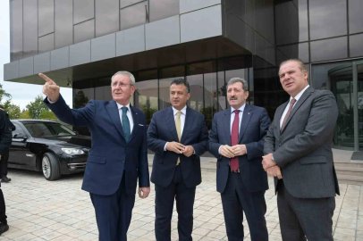 Tavlı ve Doğan’dan Samsun TSO’da yeni döneme tebrik
