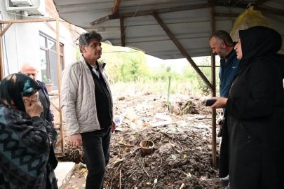Kartepe’de afetten etkilenen ailelere ziyaret
