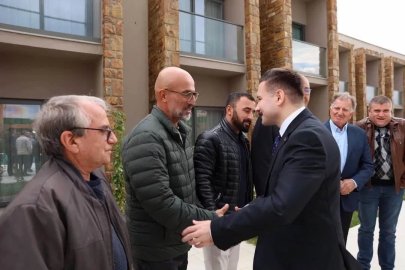 Gökçeada’da Kaymakam Acar ile muhtarlar bir araya geldi
