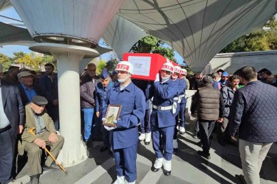 Kıbrıs gazisi son yolculuğuna uğurlandı

