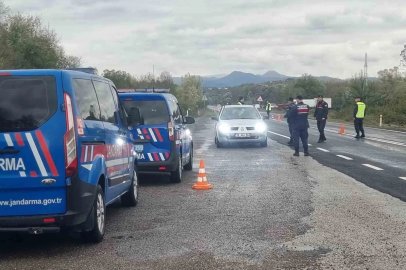 Zonguldak’ta jandarmadan trafik ve çevre güvenliği denetimi
