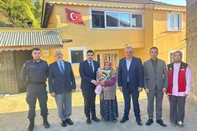 Türkeli’de şehit ailesine vefa
