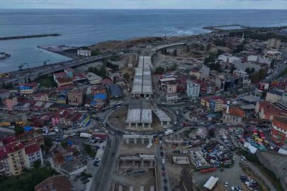 Değirmendere viyadüğü yükseliyor, son şeklini alıyor

