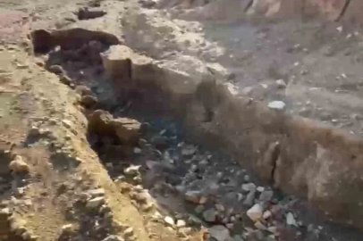 Elazığ’da sel nedeniyle yayla yolu yarıldı
