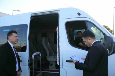 Cizre’de okul servislerine sıkı denetim
