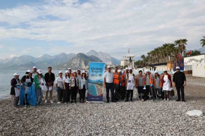 Konyaaltı sahillerinde plastik atıklara karşı yeni proje
