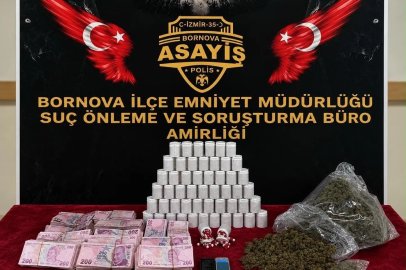 Evden binlerce uyuşturucu hap ile esrar ele geçirildi
