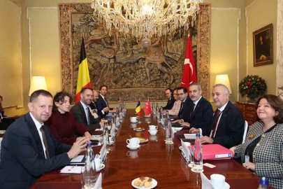 Bakan Fidan, Belçikalı mevkidaşı Prevot ile görüştü
