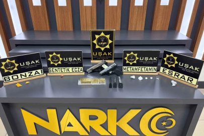 Uşak’ta 27 zehir taciri tutuklandı
