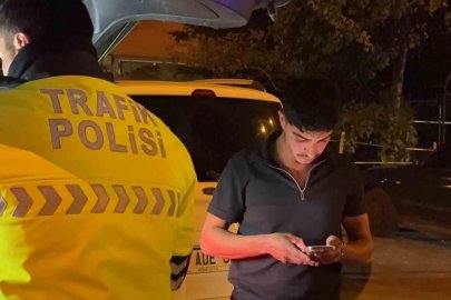 Polisin üzerine araç sürerek kaçtı, ’dava açarım’ diyerek tehdit etti
