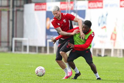 Samsunspor, Amed Sportif Faaliyetler maçı hazırlıklarına devam etti
