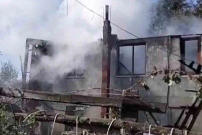 Bolu’da yayla evinde yangın
