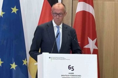 Merz: "Türkler, olağanüstü çalışkanlıklarıyla bugün içinde bulunduğumuz refahın altyapısını oluşturdular"
