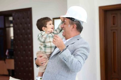 Başkan Yetişkin, sağlığına kavuşan minik Teoman’ı ağırladı
