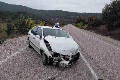 Bilecik’te yağış kazaya neden oldu: 1 yaralı
