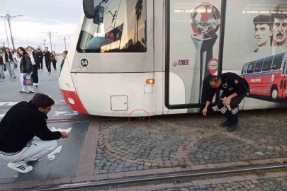 Samsun’da yürekleri ağza getiren anlar
