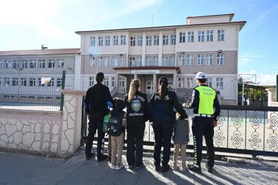 Erzincan’da okul çevrelerinde güvenlik denetimi yapıldı
