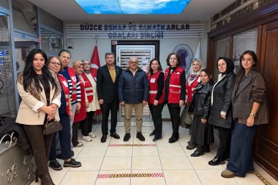 Kızılay’ın kadınları esnaf odaları ile buluştu
