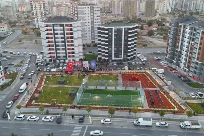 Melikgazi Belediyesi Fırat Yılmaz Çakıroğlu Parkı açıldı
