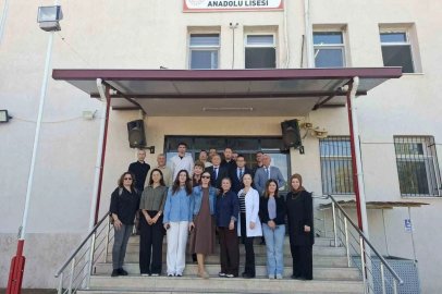 Sarıgöl’de eğitim yöneticileri öğrencilerle aynı sofrada buluştu
