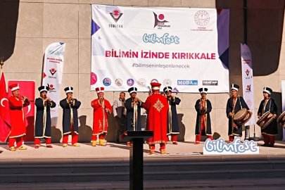 Kırıkkale’de bilim şenliği mehteran gösterisiyle başladı
