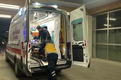 Karaman’da babasının ardından hastaneye giderken domuza çarptı
