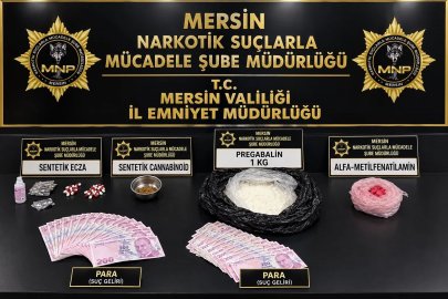Mersin’de uyuşturucu operasyonu: 2 tutuklama
