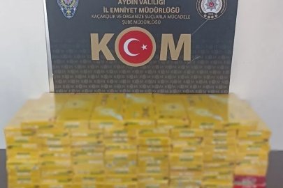Aydın’da kaçak tütün operasyonu
