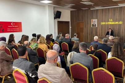 Çan’daki okullarda güvenlik seferberliği

