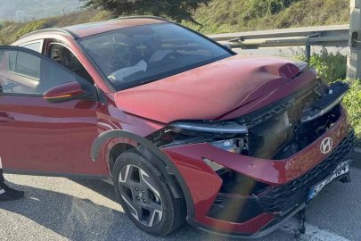 İlkadım’da otomobiller çarpıştı

