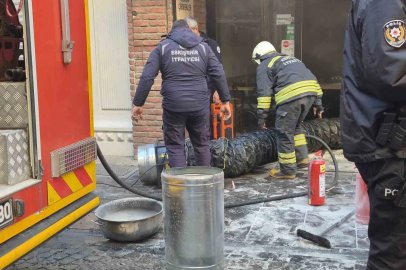 Eskişehir’deki çiğ börekçide yangın
