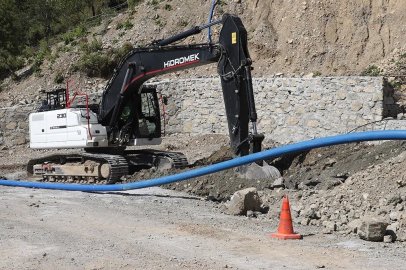 HATSU’dan Bitişik Yaylası’na 4 bin metrelik içme suyu hattı
