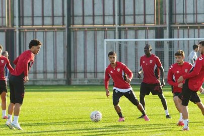 Samsunspor, Amed Sportif Faaliyetler maçının hazırlıklarını tamamladı
