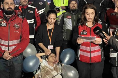 Küçükçekmece’de motosiklet kulüpleri ve grupları, minik Ali Yiğit için gaza bastı
