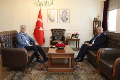 Görev değişimi öncesi veda ziyareti
