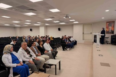 Mengücek Gazi EAH’de yoğun bakım personeline hizmet içi eğitim
