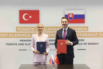 Türkiye ile Slovakya arasında ‘Enerji Alanında İşbirliğine İlişkin Mutabakat Zaptı’ imzalandı
